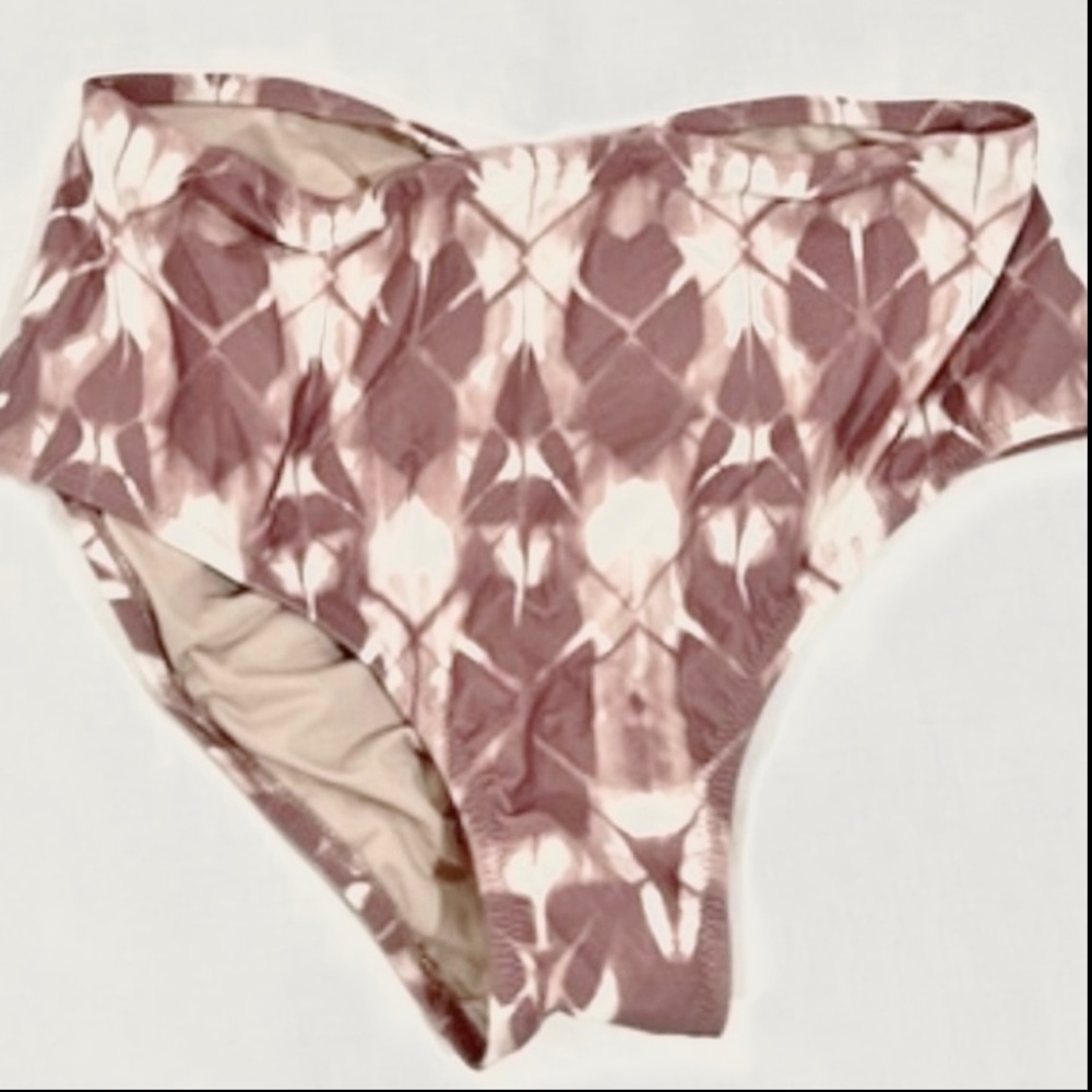 Anthro | Rayna High-Waisted Bikini Bottom, Sz M ♥ NWT